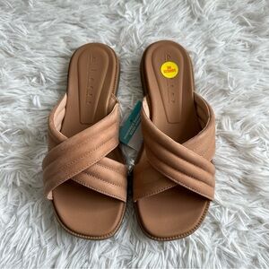 Reef Womens Lofty Lux X Slide Sandal Brown New In Box Size 7
